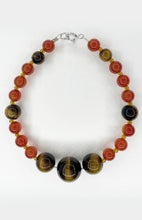 Carica l&#39;immagine nel visualizzatore di Gallery, Bracciale Corniola e Occhio di Tigre
