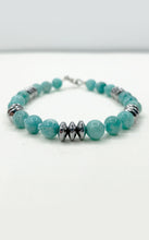 Carica l&#39;immagine nel visualizzatore di Gallery, Bracciale Amazzonite ed Ematite
