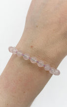 Carica l&#39;immagine nel visualizzatore di Gallery, Bracciale Quarzo Rosa sfaccettato
