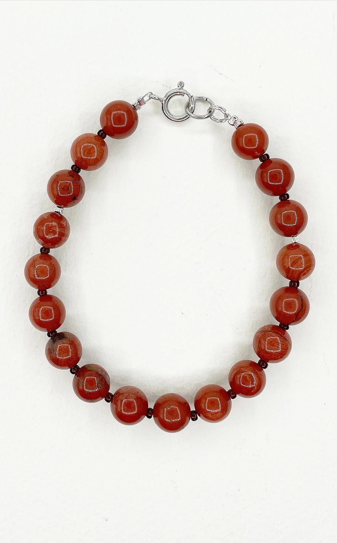 Bracciale Diaspro Rosso