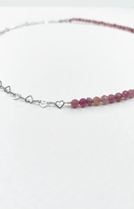 Choker Tormalina e Argento 925
