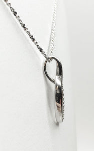 Ciondolo Foglia Argento 925