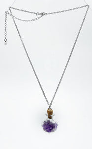 Collana Boccetta Ametista
