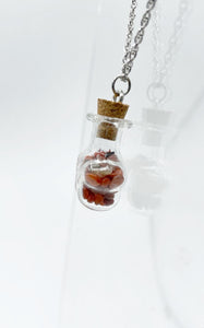 Collana Boccetta Corniola