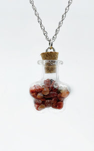 Collana Boccetta Corniola