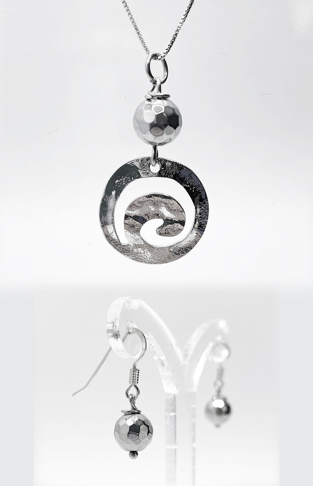 Set Ematite Spirale - Capricorno
