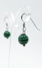 Carica l&#39;immagine nel visualizzatore di Gallery, Collana Malachite + Orecchini Malachite
