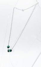 Carica l&#39;immagine nel visualizzatore di Gallery, Collana Malachite + Orecchini Malachite
