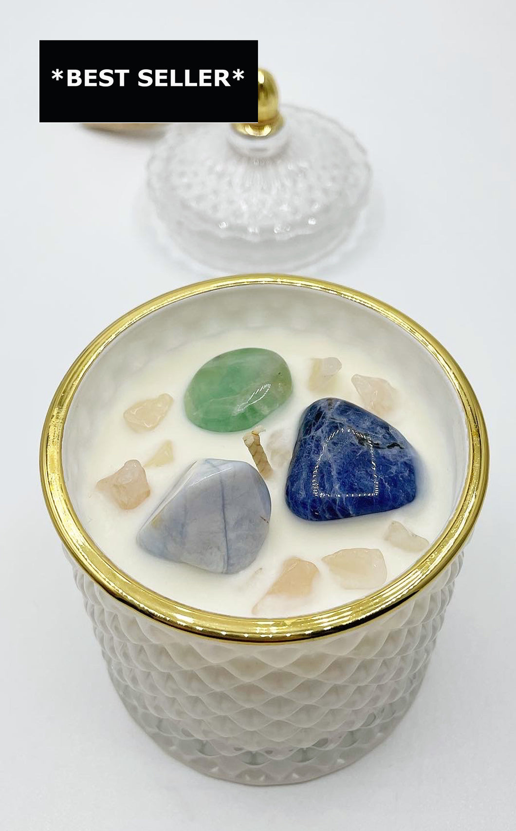 Luxury Crystal Jar - LUCKY