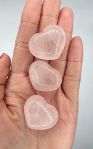 Cuore Quarzo Rosa