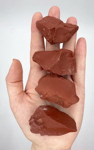 Pietra di Diaspro Rosso grezza