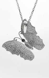 Farfalla Madreperla e Argento 925