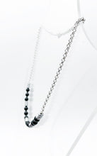 Carica l&#39;immagine nel visualizzatore di Gallery, Choker girocollo Tormalina, Ematite, Onice
