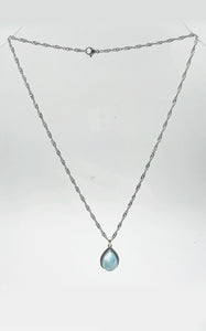 Ciondolo Larimar Argento 925