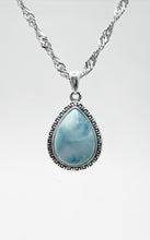Carica l&#39;immagine nel visualizzatore di Gallery, Ciondolo Larimar Argento 925
