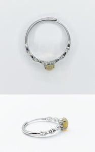 Anello Opale e Argento 925