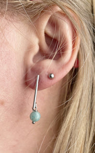 Orecchini Amazzonite Argento 925