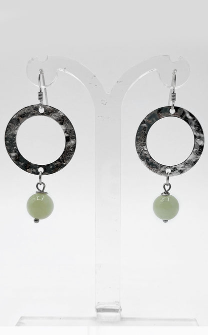 Orecchini Giada Circle
