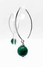 Carica l&#39;immagine nel visualizzatore di Gallery, Orecchini Malachite
