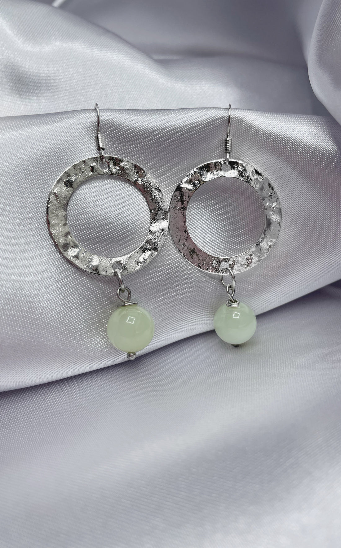 Orecchini Giada Circle