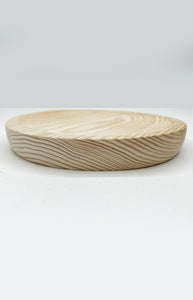 Piattino di legno per Cristalli