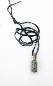 Collana Boccetta di Pirite