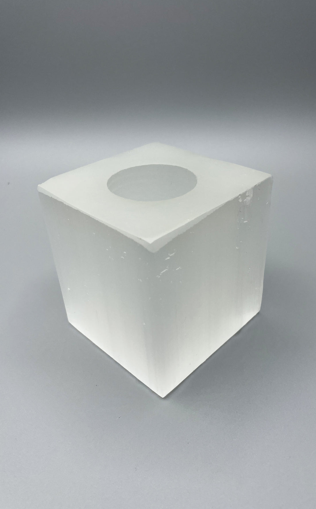 Portacandele Cubo Selenite